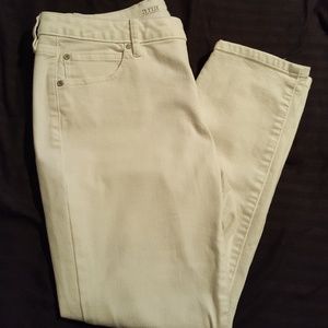 Women's Skinny White Jeans